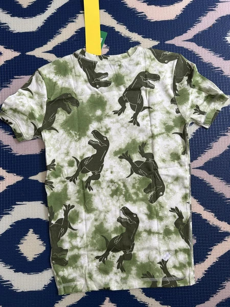 SZ 10yrs 🌱ORGANIC🌱 Gap Kids  | Green  Dino PJ Set - +Loving Kindness Everyday