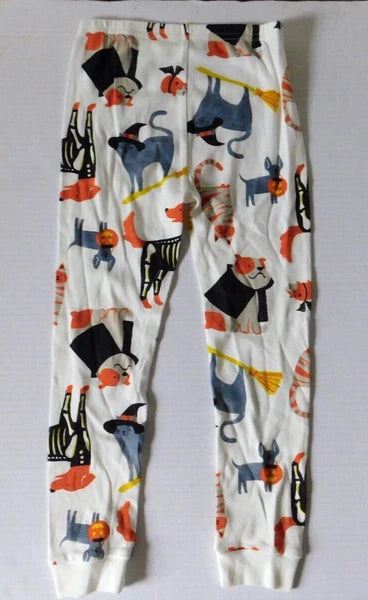 Girls Boys Pajama Set Size 4 4T Halloween Dog Skeletons Mummy Cats 2 Pc Pajamas