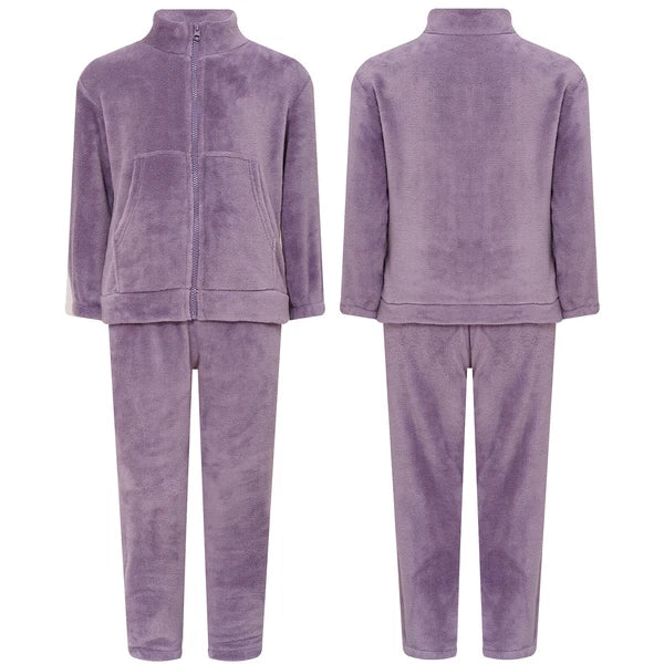 Kids Nightwear Teenagers Housewear Clothing Set Pyjama Set Matching Warm-