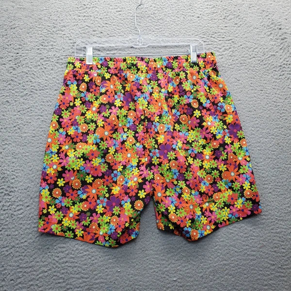 WeSC 2 Piece Pajama Set Unisex Large Multi Oden Flower Child AOP Short Sleeve