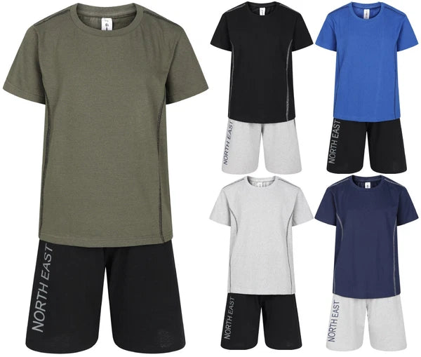 Boys Short Pyjamas Sleep Lounge Night Wear 9 to 16 Years PJ Sets North East BNWT