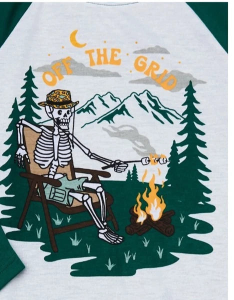 Wonder Nation Boys Long Sleeve Top & Pants Pajama Set Off the Grid Sz S XL NWT