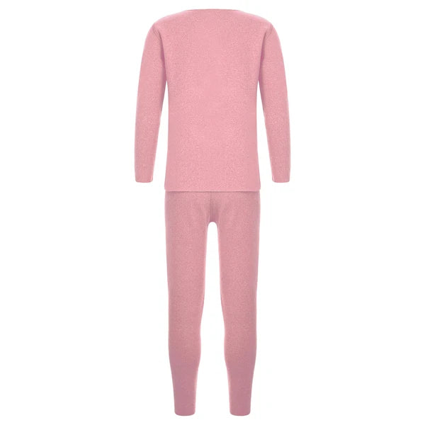 Kids Boys Girls Shirt And Pants Set Pyjama Top With Trousers Long Sleeve Warm