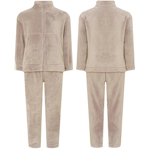 Kids Nightwear Teenagers Housewear Clothing Set Pyjama Set Matching Warm-