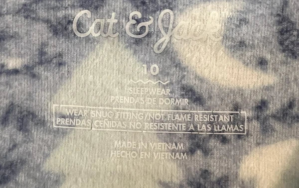 Cat & Jack Kids 10 2 Piece Pajama Set Super Soft Woodlands Forrest Animals New!