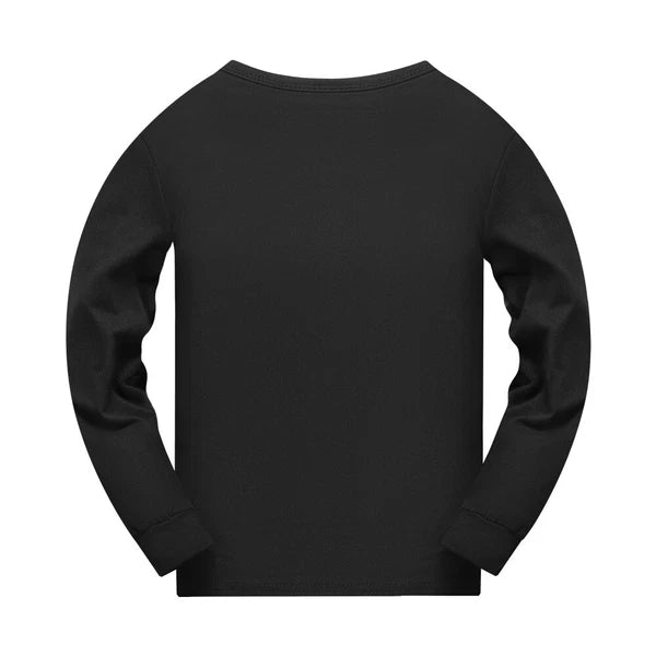 Geometry Dash 5-13 Year Old Boys' Pajama Set Girls' Round Neck Long Sleeve Set