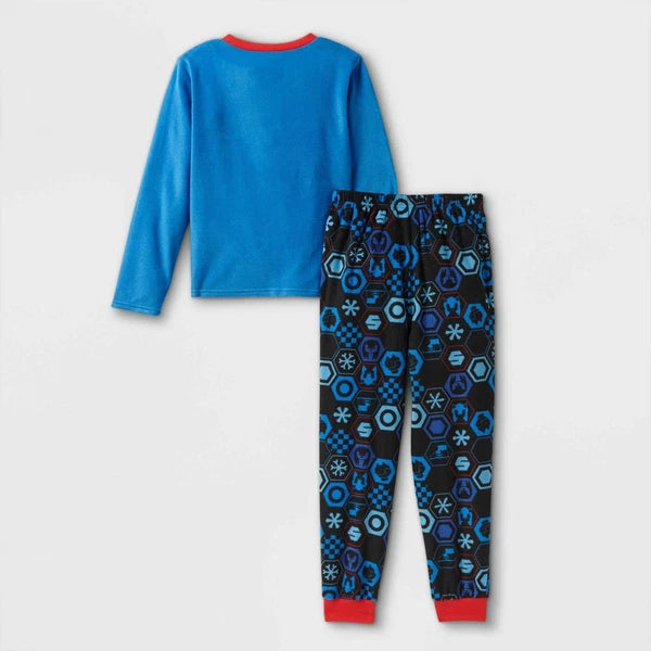 NWT Boys Sonic the Hedgehog Pajamas Set Shirt Pants 4 6 8 10 12 14 SEGA Socks